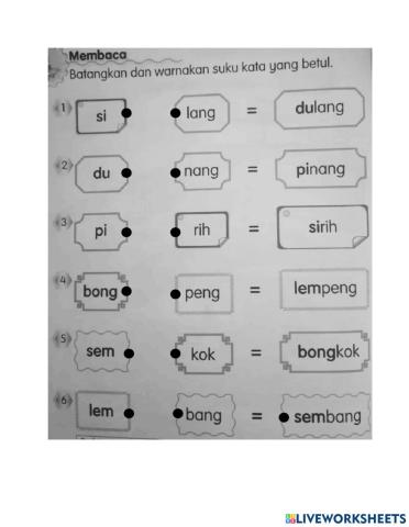 Unit 3: sayangi keluarga