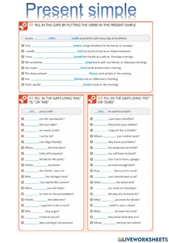 English for evryone-Present Simple
