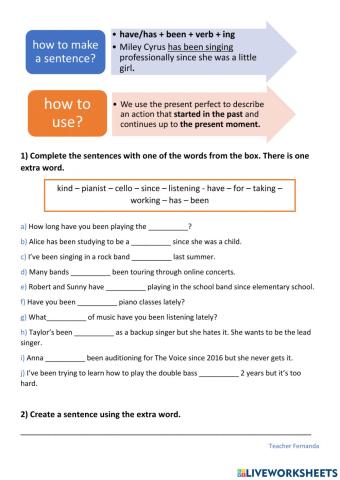 PRESENT PERFECT CONTINUOUS