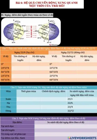 Bài 6 - phần iii - địa 10