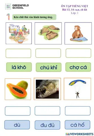 Ôn tập Tiếng Việt - Bài 14