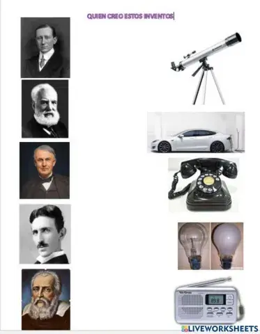 Quien creo estos inventos