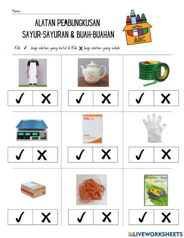 Pembungkusan Sayur-Sayuran & Buah-Buahan