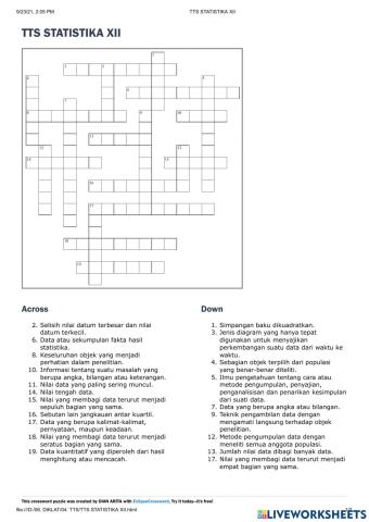 Pengertian Dasar Statistika