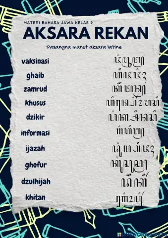 Aksara rekan