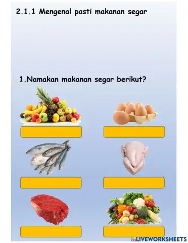Makanan segar