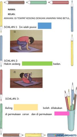 PJ Tahun 1: Guling Tenggiling