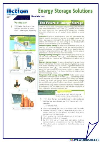 The Future of Energy Storage