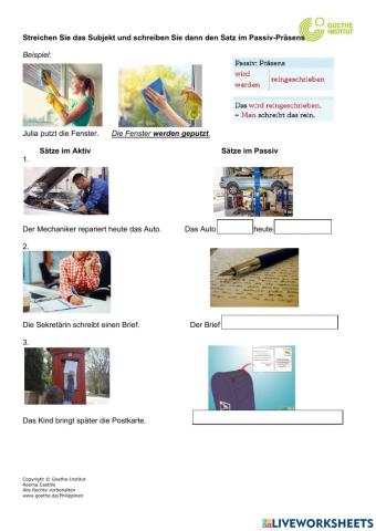 Passiv-Präsens
