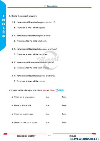 Unidad 7 - Inglés 1°