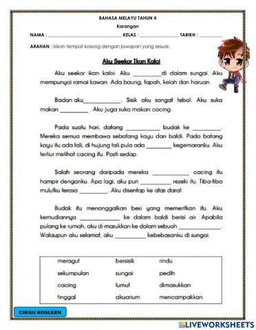 Karangan t4 by cikgu rosleen