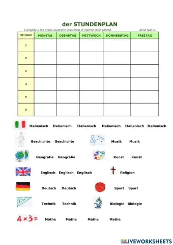 Stundenplan