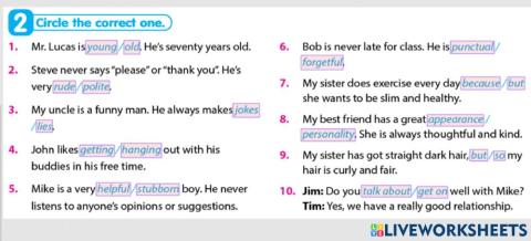 7 1.ünite 1 b choose ahead with english