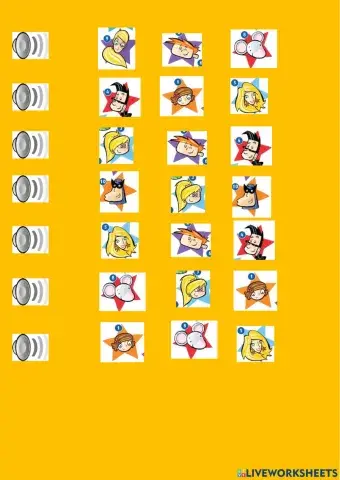 Kid's box characters