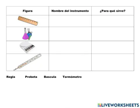 Instrumentos de medición