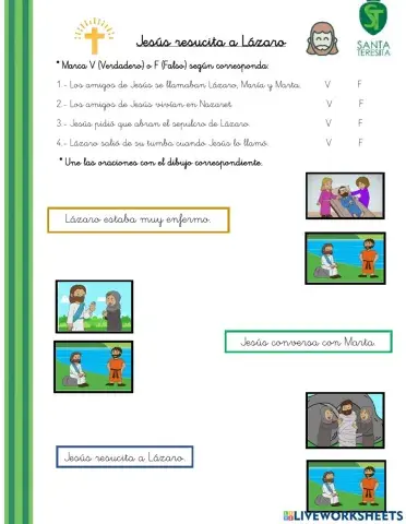 Jesús resucita a Lázaro