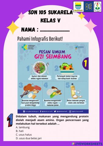 Soal Literasi Kelas V bagian 2