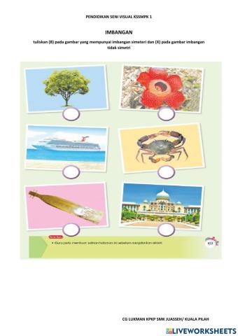 Imbangan simteri dan tidak simetri