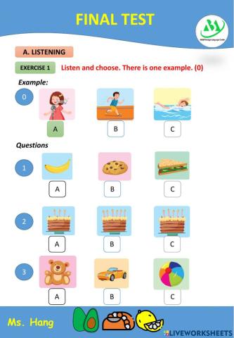 Final test - smart start 1
