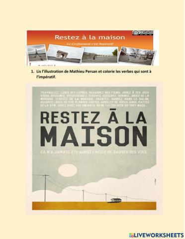 L'impératif présent