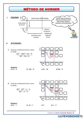 División de polinomios