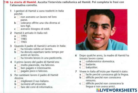 Imperfetto (ascolto)