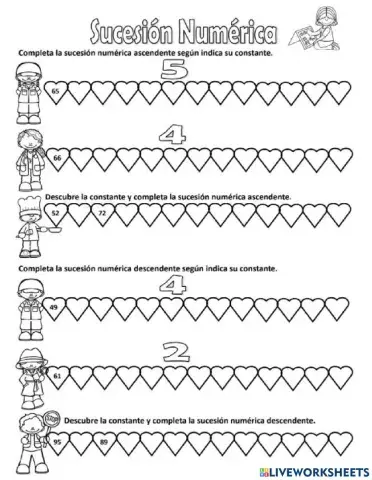 Sucesiones numéricas
