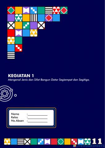 Kegiatan 1 Part 1 -Mengenal sifat dan jenis segiempat segitiga-