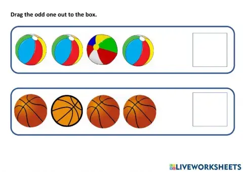 Drag the odd one out