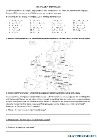 European language day