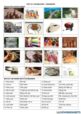 Grade 9 Unit 1 Local environment