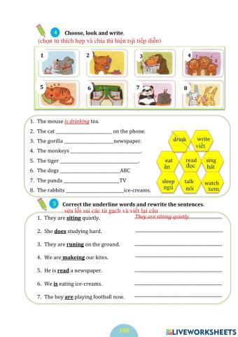 Present Continuous Tense