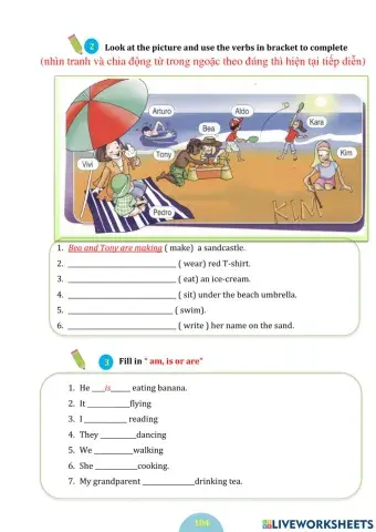 Present Continuous Tense