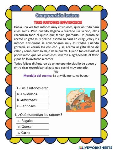 Comprensión lectora