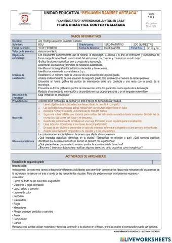 Matemáticas tercero de inclusión