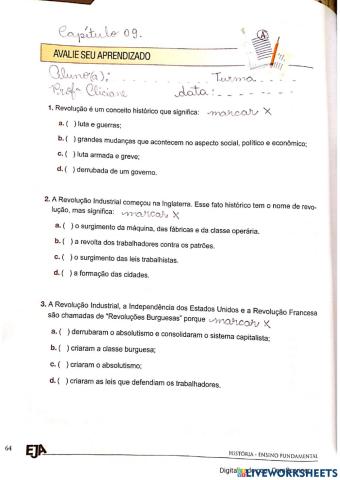 As revoluções que mudaram o mundo.