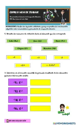 Predicción de fórmulas químicas