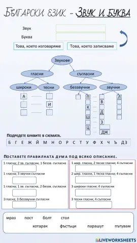 Звук - буква
