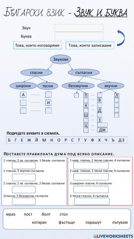 Звук - буква