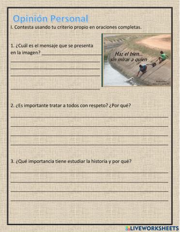 Ciencias Sociales opinión