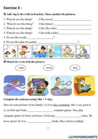 Grade 4 worksheet