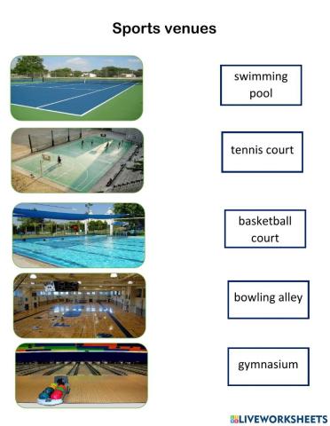 Sports venues