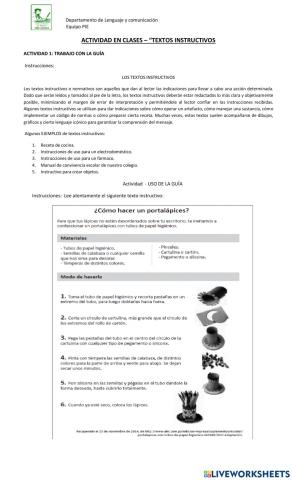 Actividad Práctica Textos Instructivos