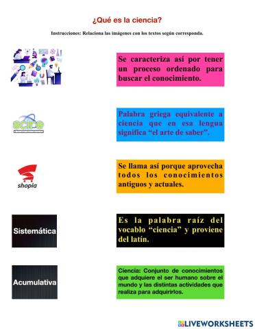 ¿Qué es ciencia?