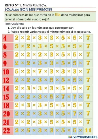 Numeros primos