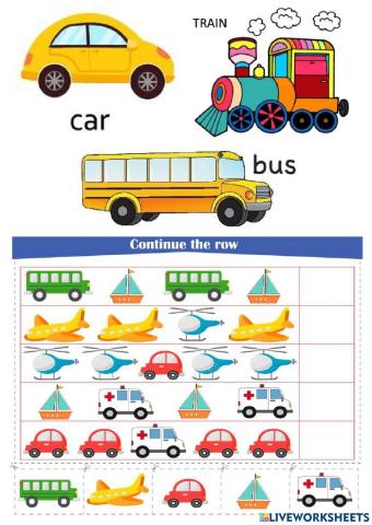 Transport for little kids