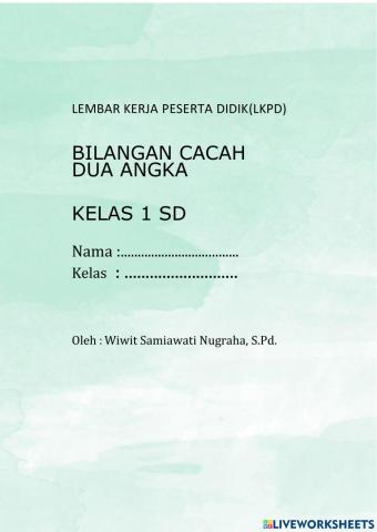 Bilangan cacah dua angka