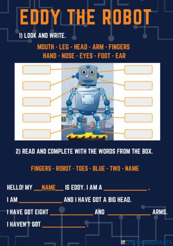 Eddy the robot