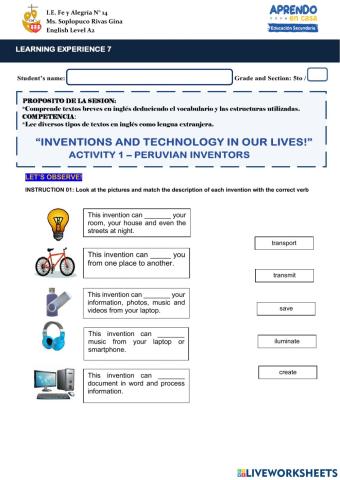 Learning experience 07 - activity 01