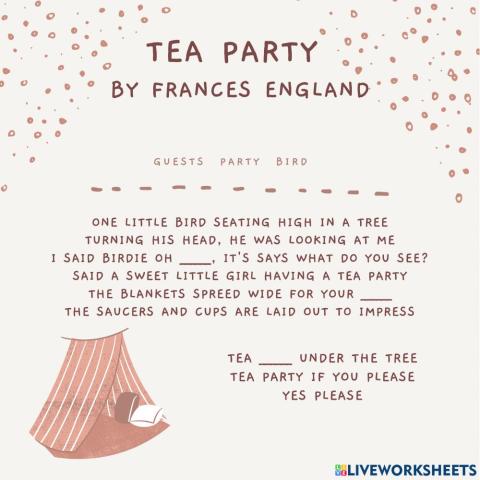 tea party song